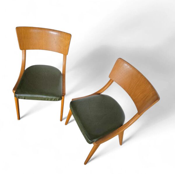 4 chaises de salle à manger en bois, modèle 136, de la marque Stol Kamnik, années 1960, Slovénie