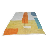 Tapis bérbere orange blue, jaune 200*250cm