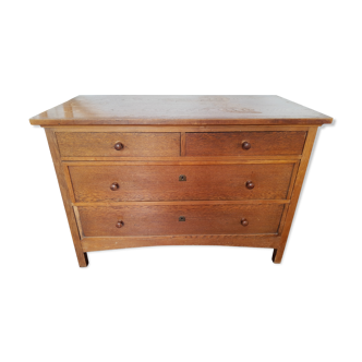 Dresser 4 drawers solid oak