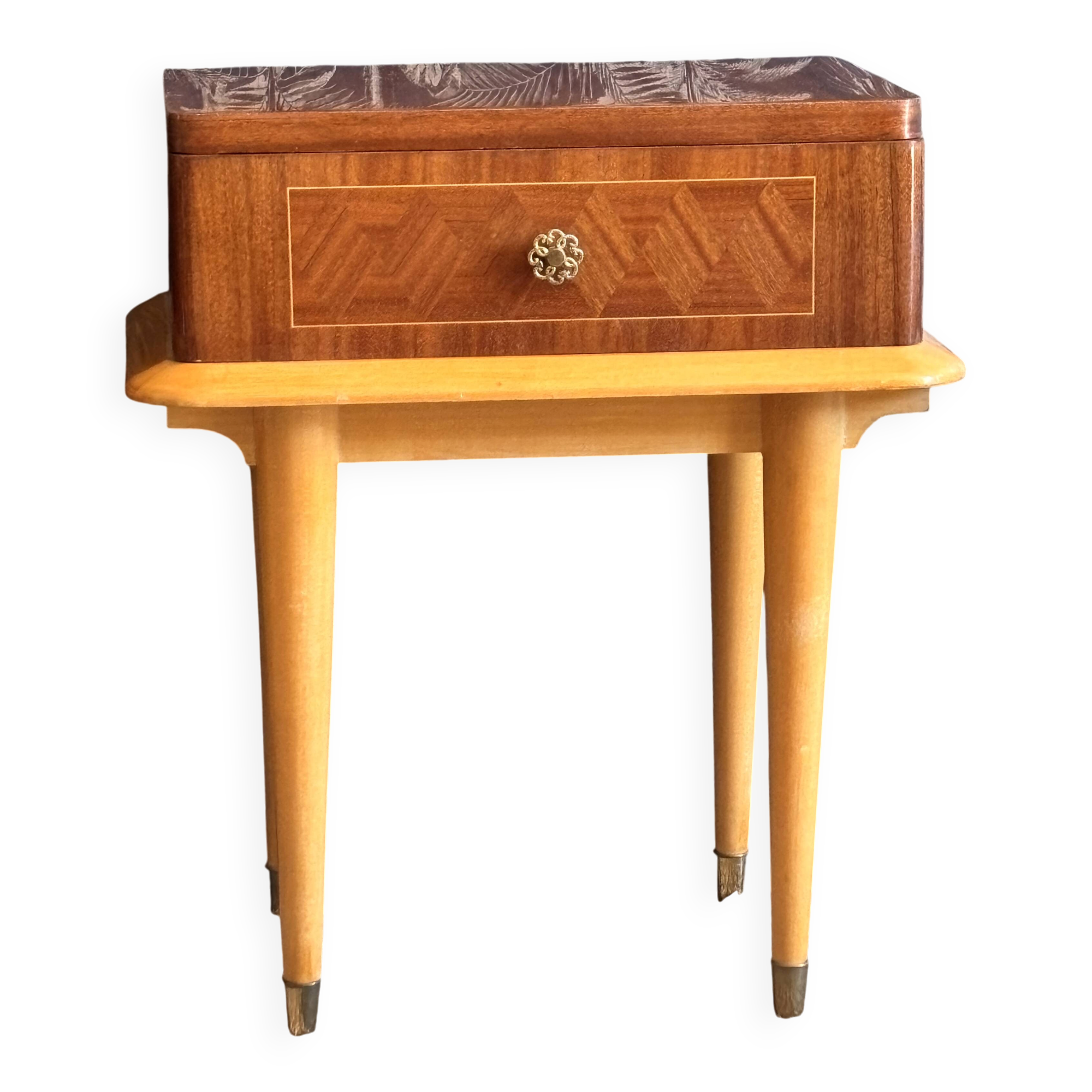 Paire de chevets art deco 1960