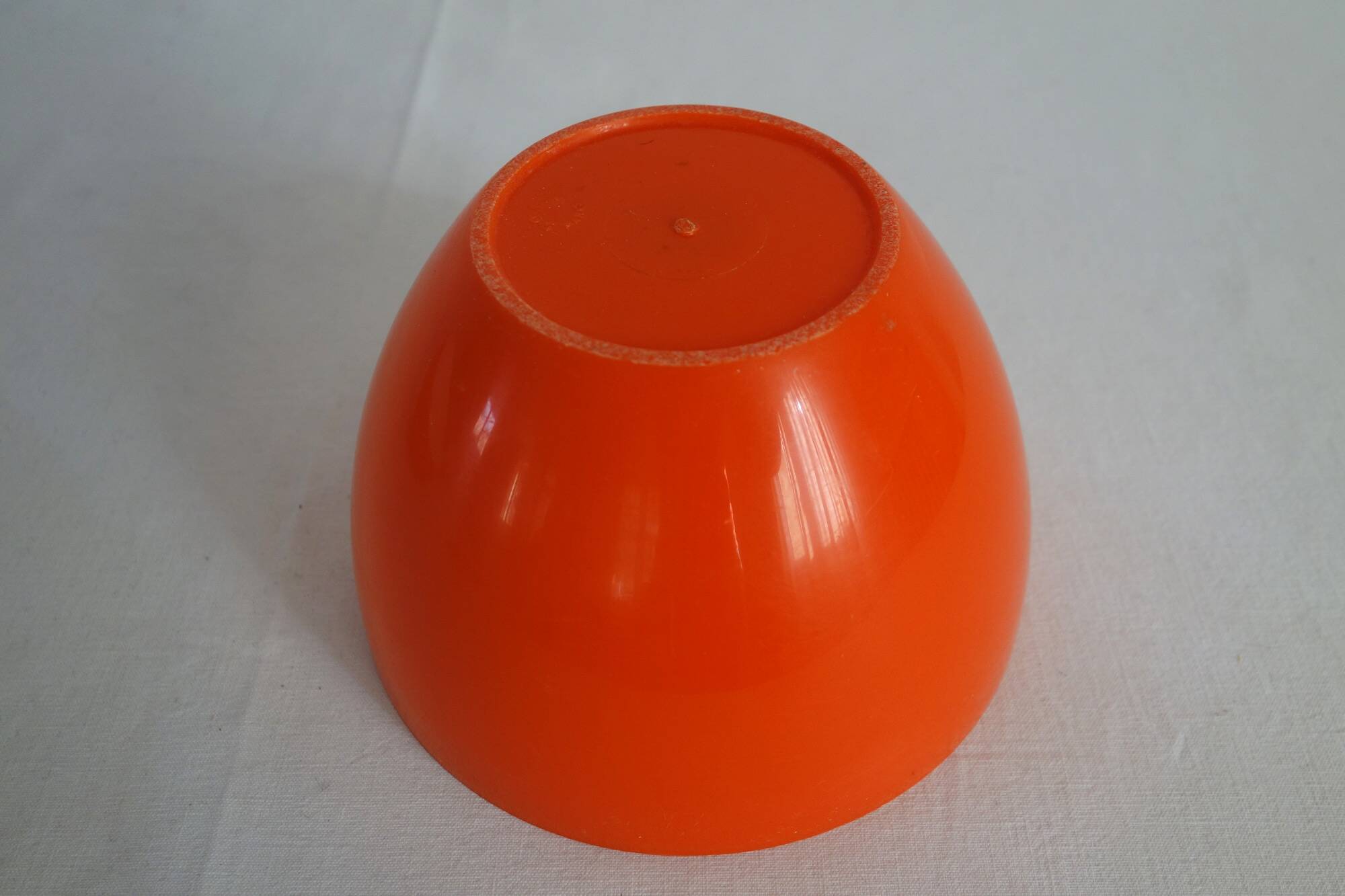 Vintage Orange Apple Ice Bucket