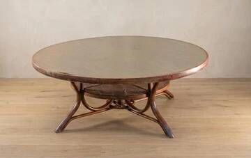 Table à manger en bois cintré, Thonet / J. & J. Kohn, vers 1900–1930