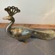 Brass peacock