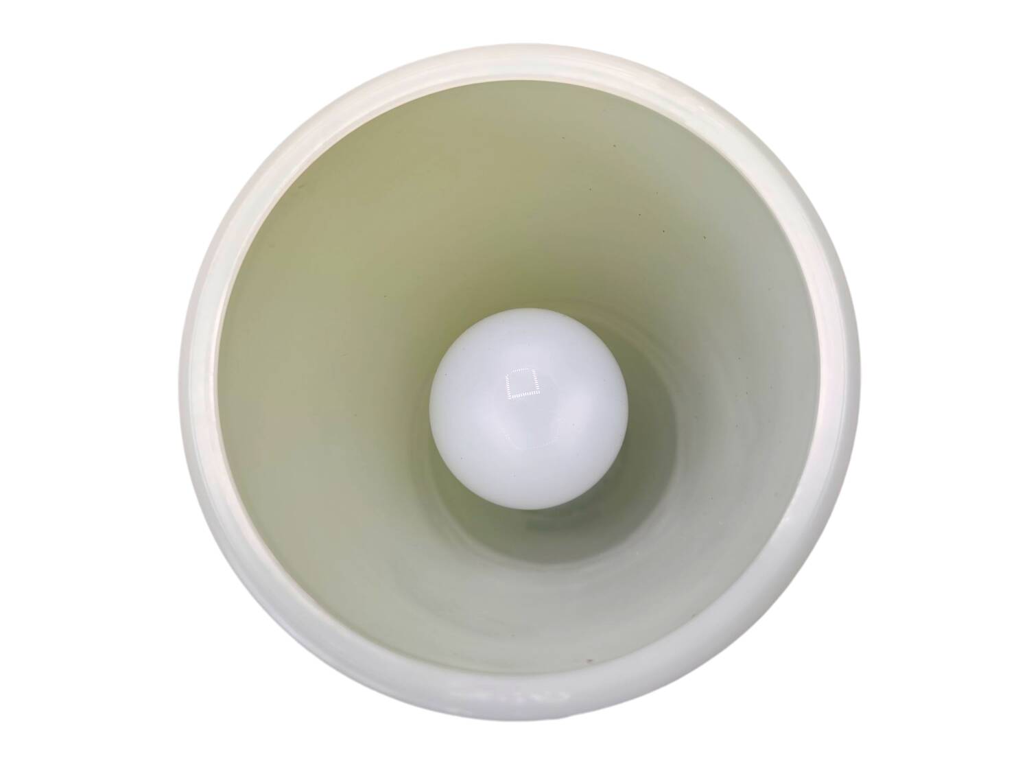 Lampe de table IKEA Gavik – Design en verre jaune-vert vibrant