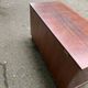 Vintage wooden trunk engraved with Indian ink