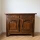Buffet ancien rustique en bois massif
