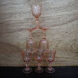6 Rosaline Luminarc Arcoroc port/aperitif glasses