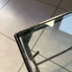 Wrought iron side table "branching"