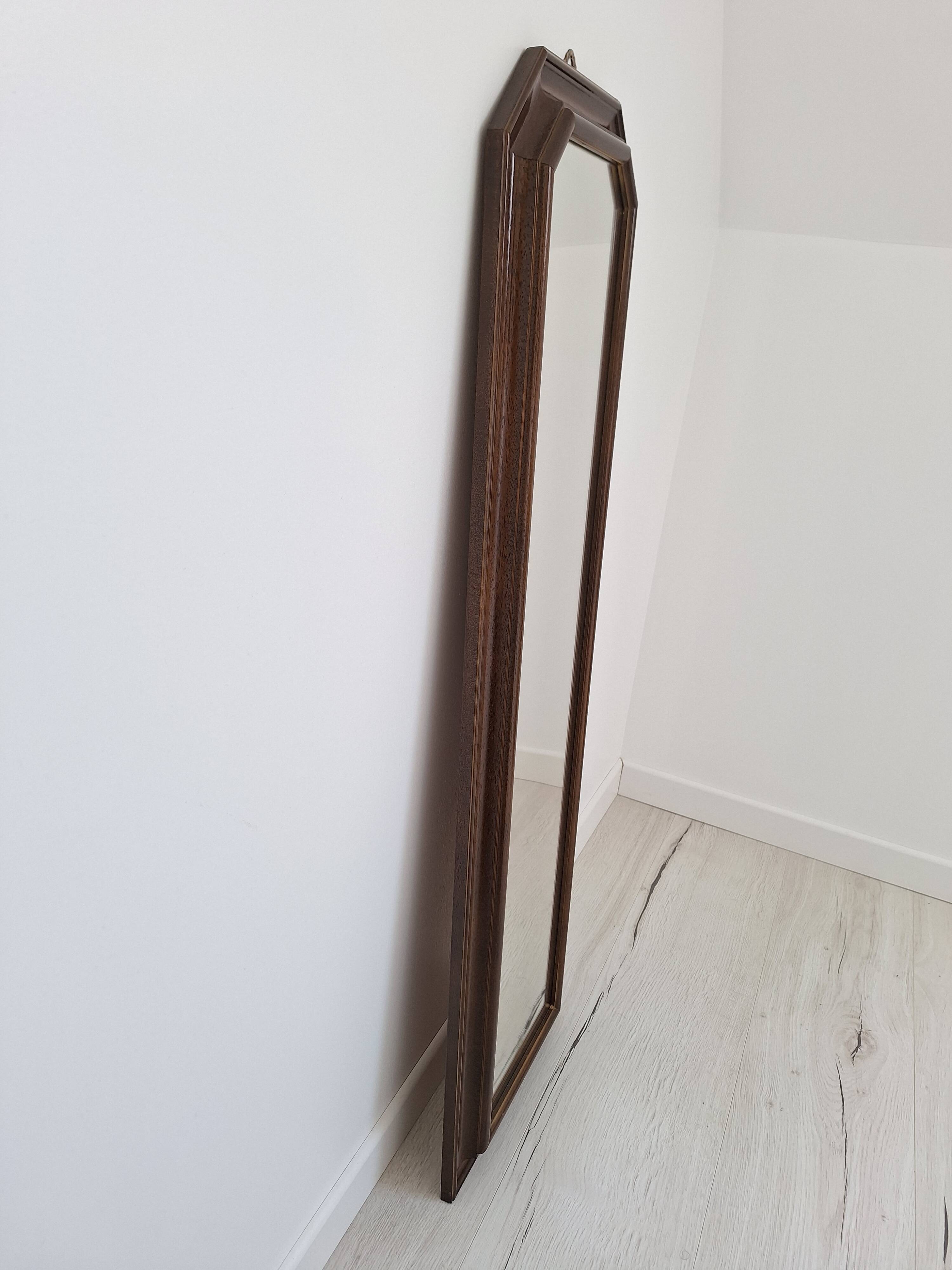 Miroir en bois vintage