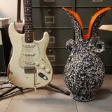 Vallauris floor vase