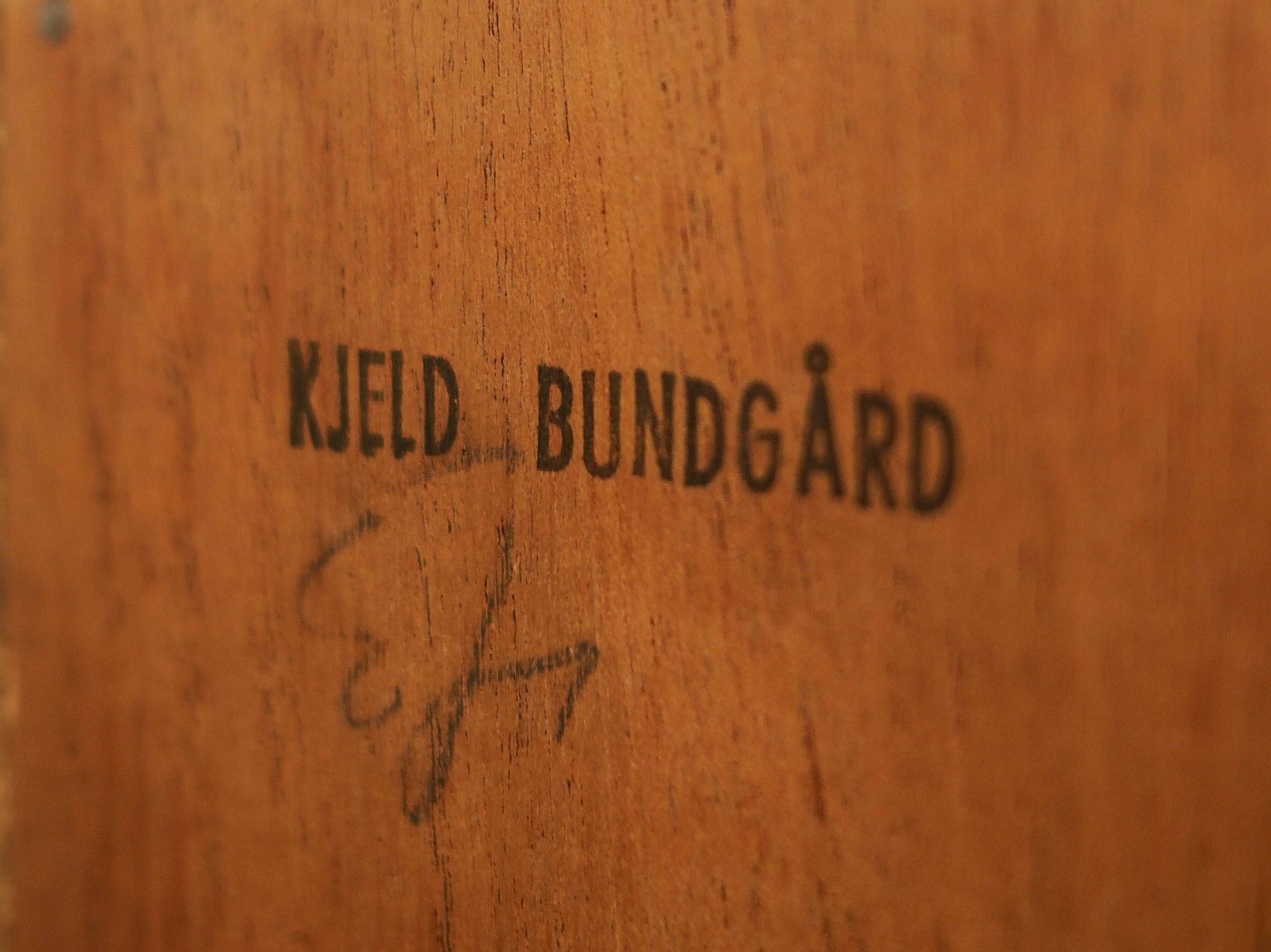 Teak bookcase, Danish design, 1970s, production: Kjeld Bundgard
