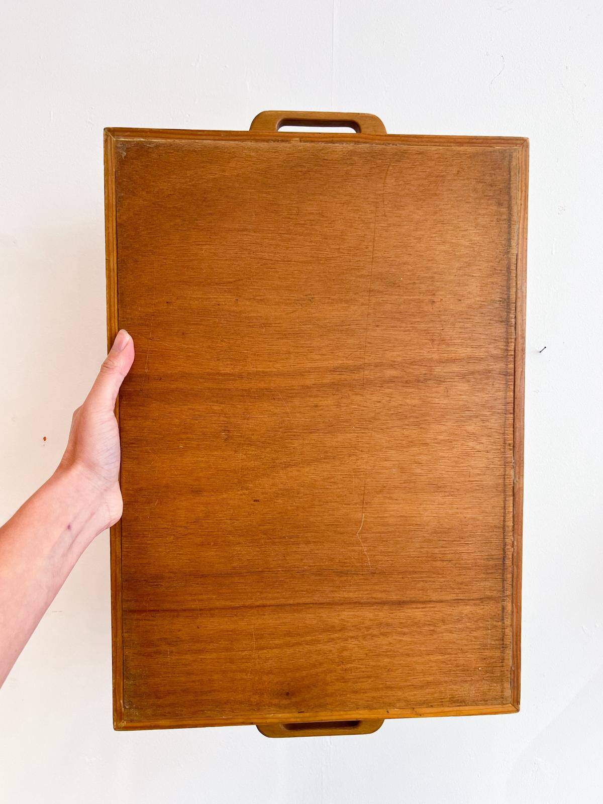 Vintage wooden tray