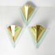 Applique murale moderniste des années 1980 Alaska Lux Lighting House Inc., Allemagne
