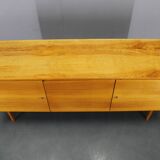 1960s Czechoslovakian maple veneer sideboard, high gloss finish