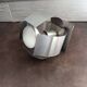 Stainless steel wall light from the 70s