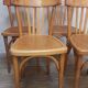 Series of 4 Luterma bistro chairs