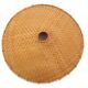 70s wicker pendant light