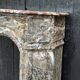 Regency fireplace in grey Ardennes marble, 18th century