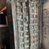 Indian cabinet 2 gridded doors