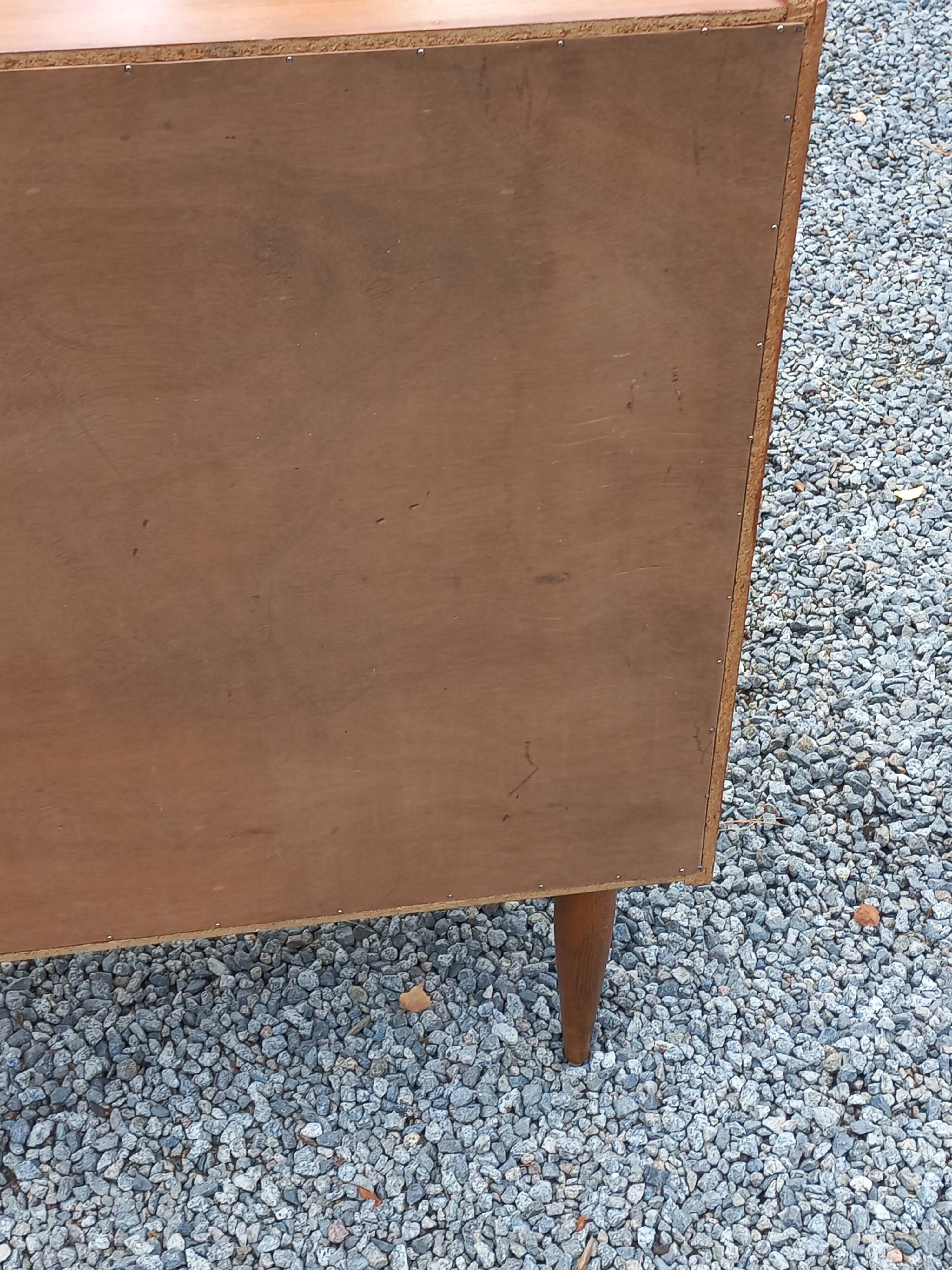 Scandinavian style 4-drawer teak chest of drawers, 1970s