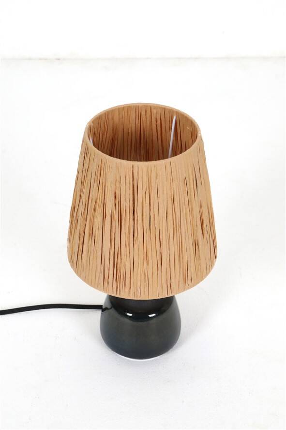 Small Søholm “Blue Series” ceramic table lamp / Mid-century / Danish modern design / 1960s / 1970s