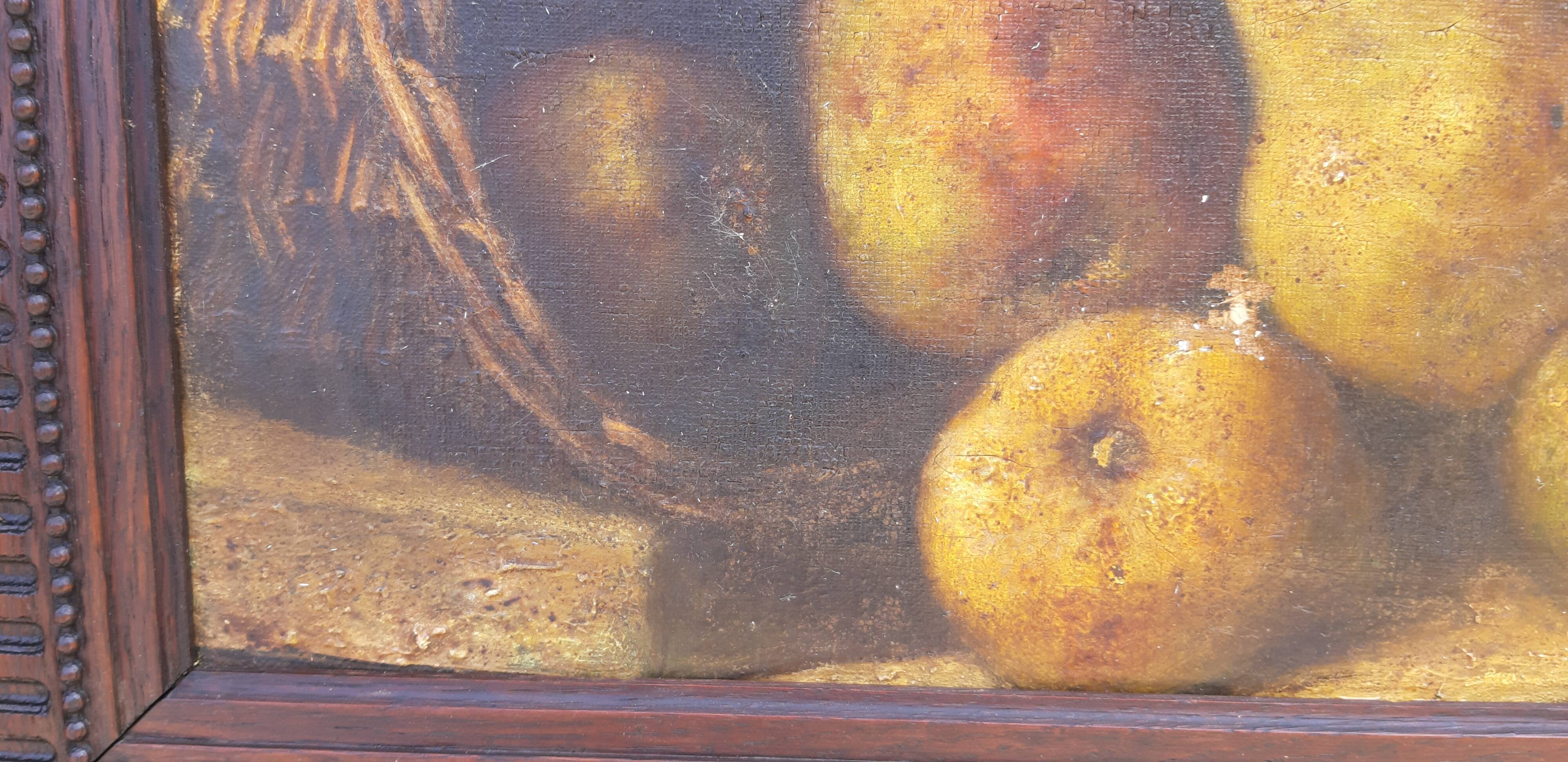 Pair of Oils on Canvas 19 signed