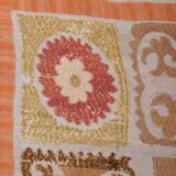 Hand knotted rug, vintage Turkish rug 121x130 cm