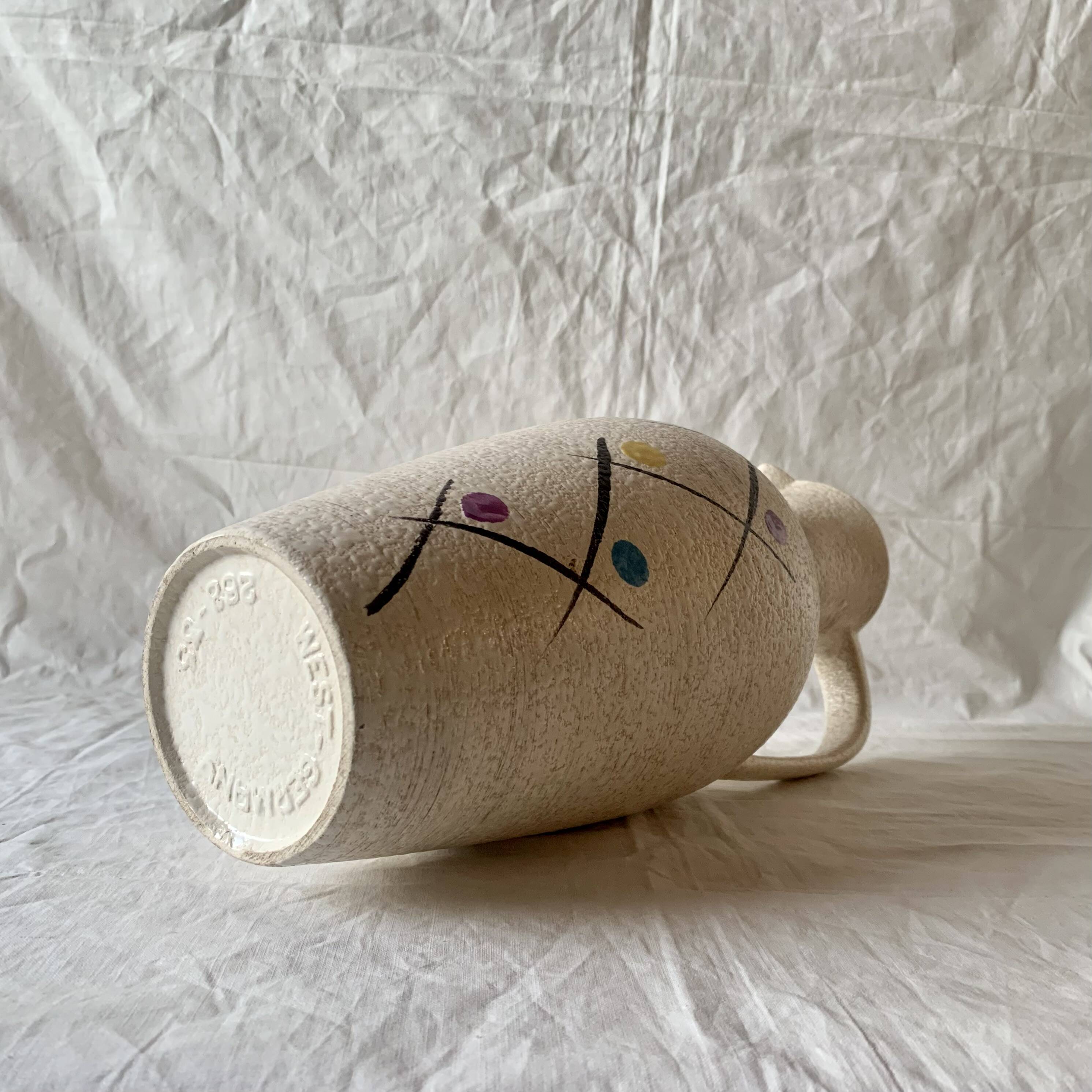 Modernist Scheurich Keramik Vase - Model 268 35 - West Germany - 1960s