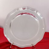 Round silver metal dish Christofle