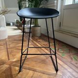 Set of 3 black Hay bar stools