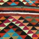 Old turkish narrow kilim runner 320x85 cm