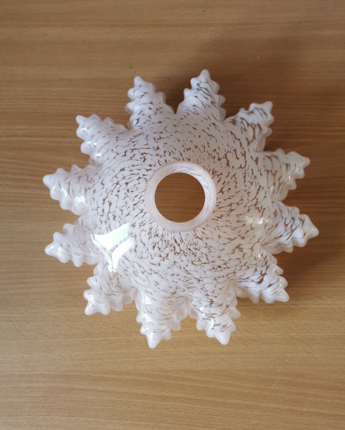 Pink opaline lampshade