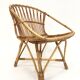 Fauteuil en rotin de Rohe Noordwolde, 1960, Pays-Bas
