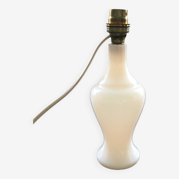 White opaline lamp base