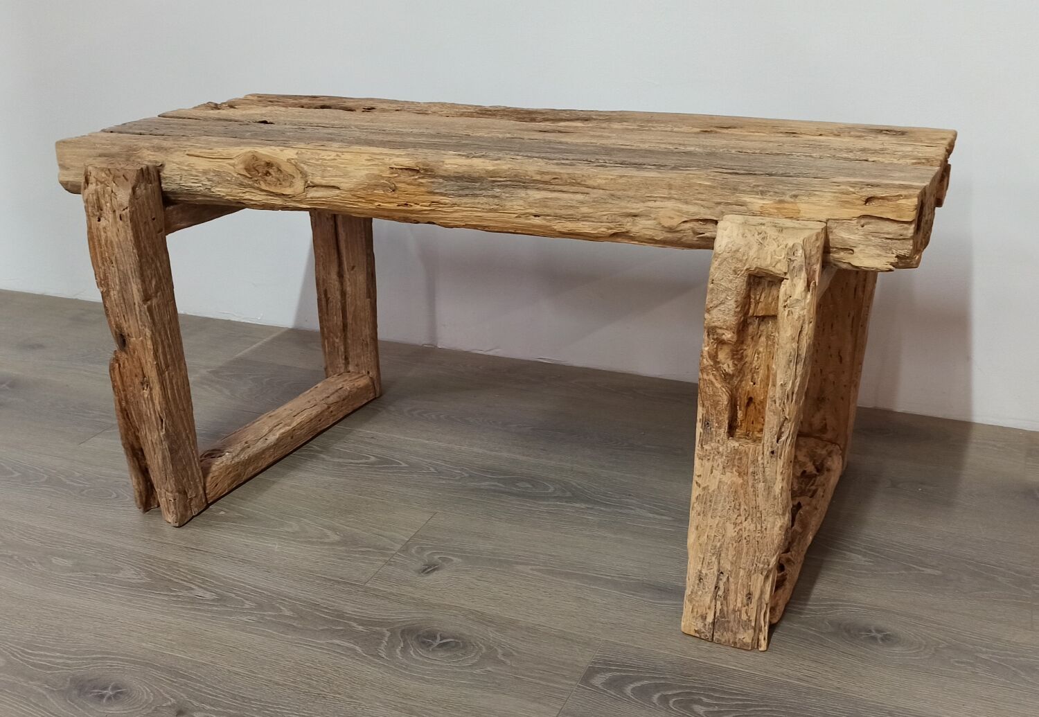 Wooden coffee table