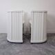 Pair of antique horseshoe accent chairs attributed to Hans Gunther Reinstein.
