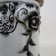 Chasonic porcelain medicine jar, hand painted. XIXth
