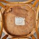Fauteuil Baumann bois clair