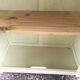 Armoire parisienne jaune en bois
