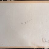 Tableau aquarelle originale 1949 "Mur des lamentations - Jérusalem" G. KUGELEM
