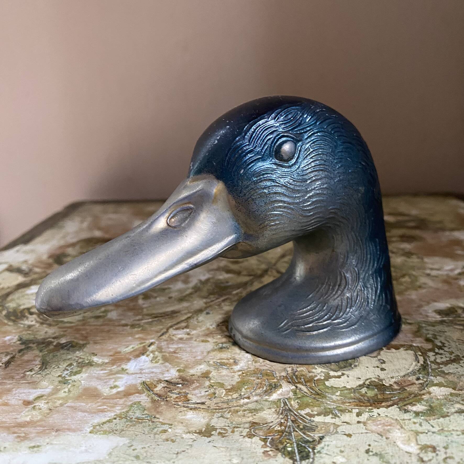 Vintage bottle opener duck head Ducky Paris