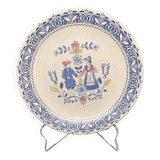 Assiette en grès (fabrication anglaise)