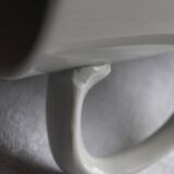 Set of 3 large cups décor 4-leaf clover Monopoli made in Italy