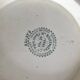 iron earth fruit bowl, old vegetable dish with poppies, Choisy le Roi