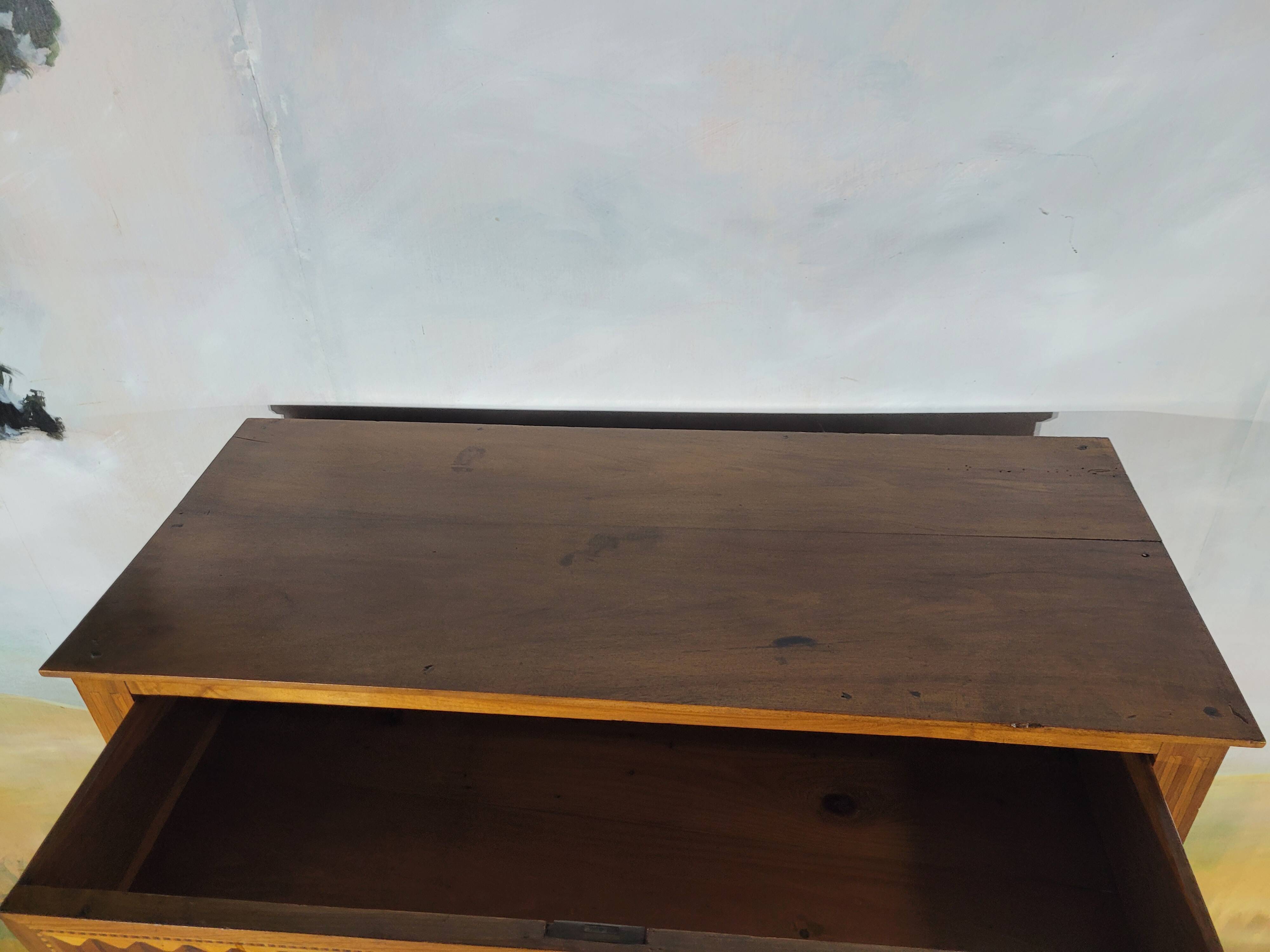 Louis XVI period marquetry secretary