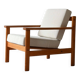 Scandinavian oak armchair