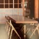 Marc Held chair and table set for Ibm Montpellier