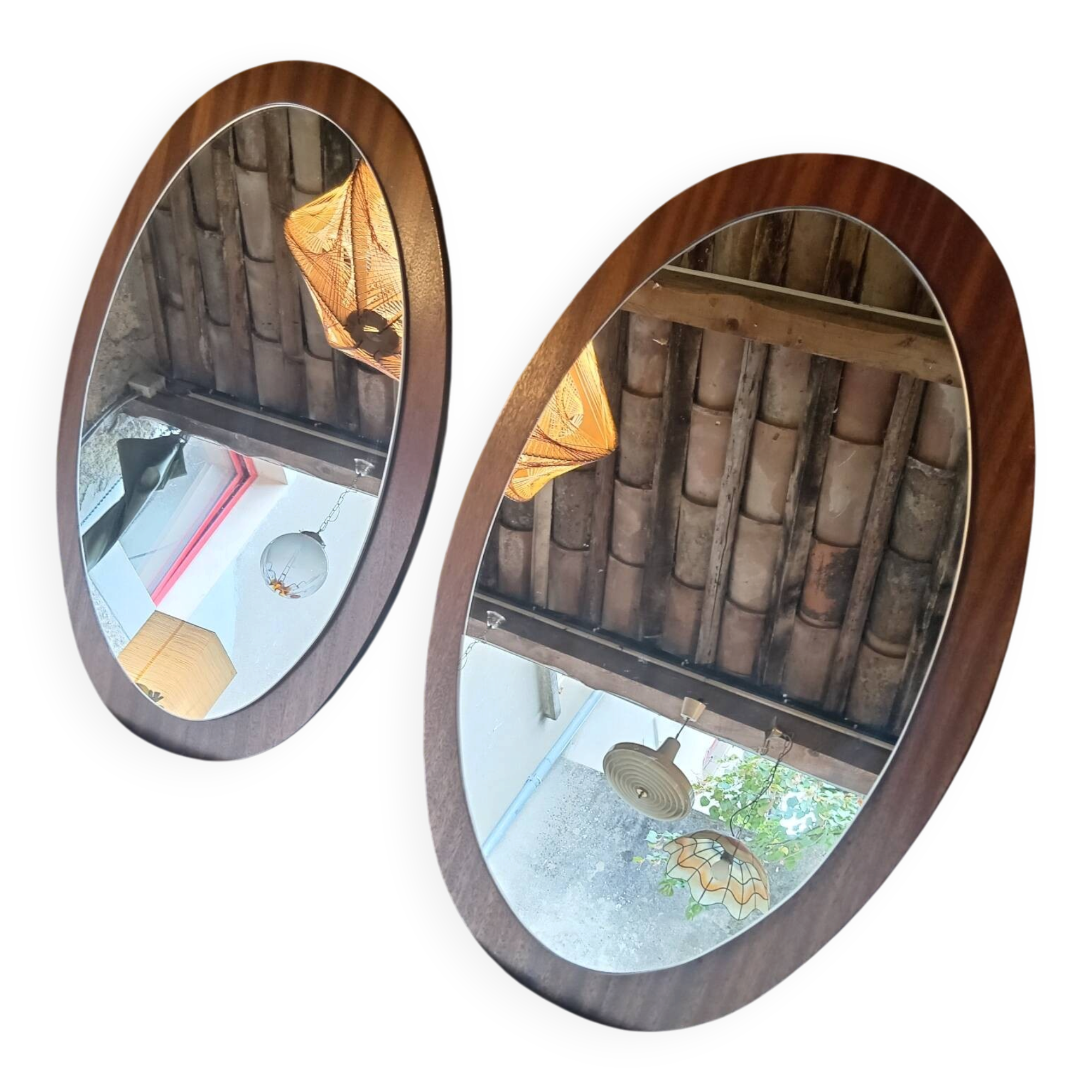 Duo of Scandinavian mirrors