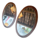 Duo of Scandinavian mirrors