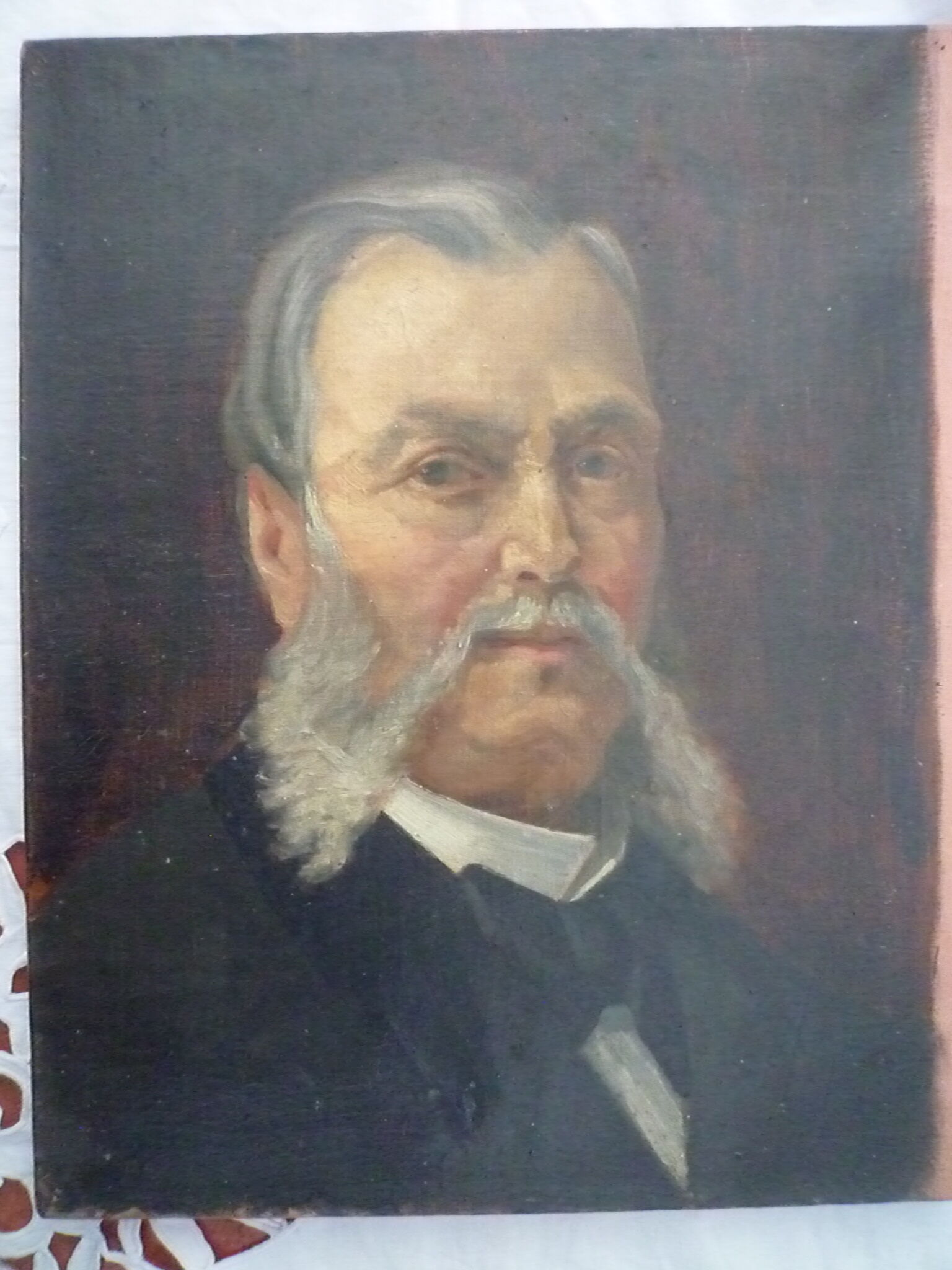 Oil on canvas early twentieth century